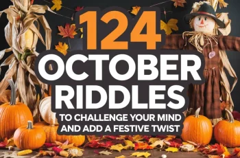 124+ October Riddles to Challenge Your Mind and Add a Festive Twist