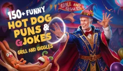 150+ Funny Hot Dog Puns & Jokes: Grill and Giggles