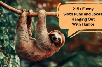 215+ Funny Sloth Puns And Jokes: Hanging Out with Humor