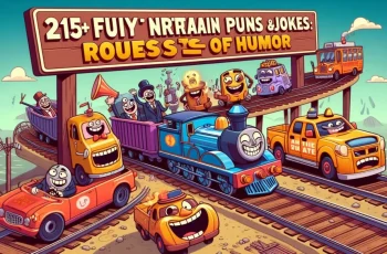 215+ Funny Train Puns and Jokes: Routes of Humor